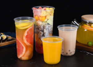 90口径U型注塑杯500ml