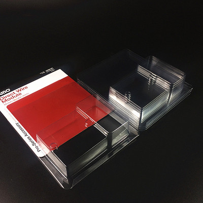 折边插卡吸塑盒