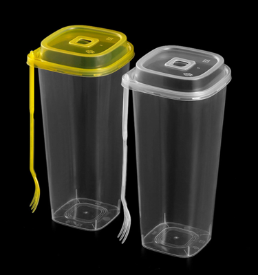 Square Plastic Cup